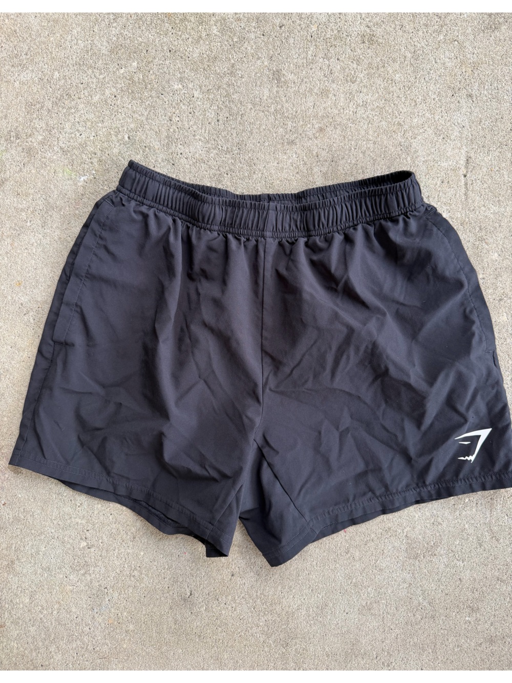 Gymshark Athletic Shorts with White Logo